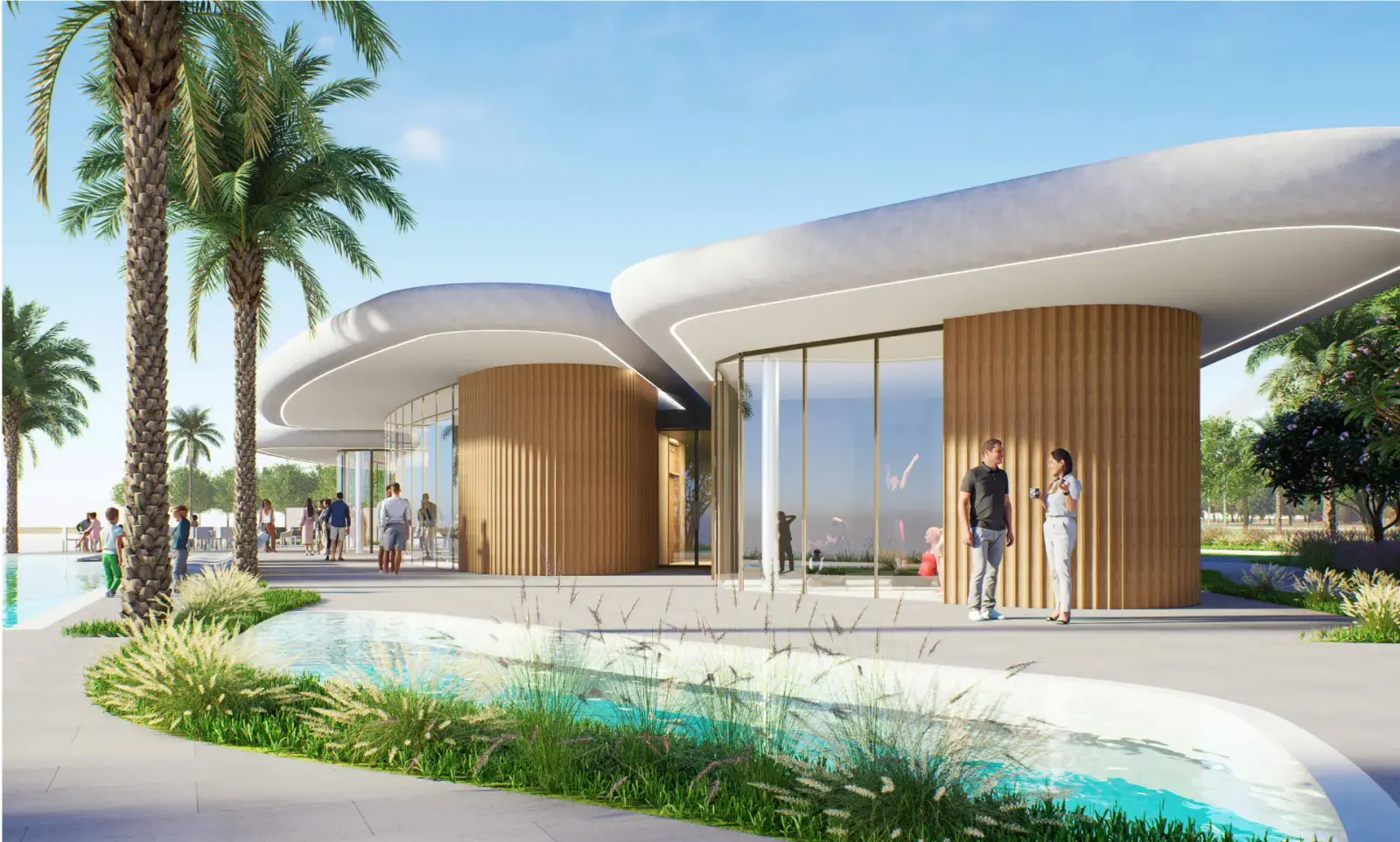 Club, Palm Crown — hospitality architecture project in Palm Jumeirah, Dubai by Mohammad Zaid Beg